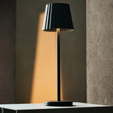 Maya Stenen Grijs Tafellamp - Draadloos Oplaadbaar & Dimbaar met 3 Lichtmodi