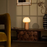 Beer lichtbruin stijlvol oplaadbare lamp-draadloos, dimbaar, milieuvriendelijk ontwerp