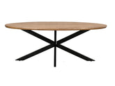 Eettafel Jesper Oval 180 cm Livingfurn