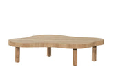 Salontafel Tobago 135 cm Naturel Eikenhout Livingfurn
