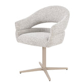 Eetkamerstoel Jade Beige Draaibaar Livingfurn set van 2