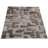 Vloerkleed Liana Bruin 240 x 340 cm