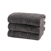 Como Handdoek 50 x 100 cm Grijs Houtskool Casilin