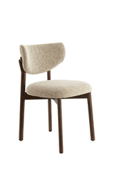 Eetkamerstoel Trosa Crème-Bruin Light & Living - Set van 2