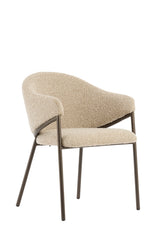 Eetkamerstoel Nyro Zandbruin Antique Bronze Light & Living