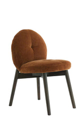 Eetkamerstoel Sinosa Velvet Bruin Light & Living - Set van 2