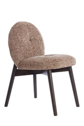 Eetkamerstoel Sinosa Lichtbruin Light & Living - Set van 2