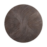Wandpaneel Wiktor Bruin Swirl Rond 120 cm PTMD