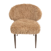 Eetkamerstoel Ares Haar Bruin Set van 2 PTMD