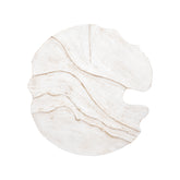 Wandpaneel Samraj Wit Golfstructuur 90x90 cm PTMD