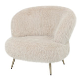 Fauteuil Franklyn Beige Harig PTMD