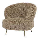 Fauteuil Franklyn Bruin Harig PTMD