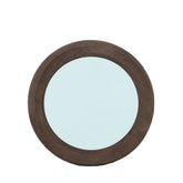 Wandspiegel Noam Bruin Mangohout Ø70 cm PTMD
