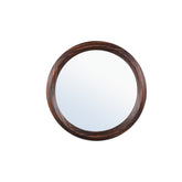 Spiegel Nibbi Bruin Rond 65 Cm PTMD