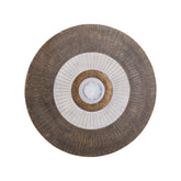 Wandpaneel Jacci Goud Aluminium Rond 60 cm PTMD