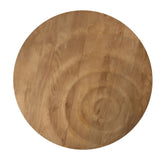 Wandpaneel Mattin Rond 120 cm Mangohout PTMD