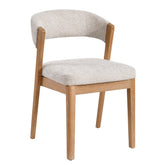 Eetkamerstoel Kael Crème Legacy Hout PTMD (set van 2)