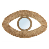 Spiegel Raffia Eye Naturel 70 cm Bazar Bizar