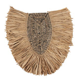 Wanddecoratie Nahla Naturel Gras Bazar Bizar