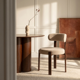 Eetkamerstoel Rose Beige (set van 2) Livingfurn