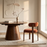 Eetkamerstoel Rose Burgundy (set van 2) Livingfurn