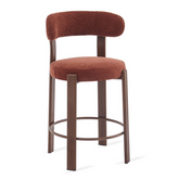 Barkruk Rose Burgundy (set van 2) Livingfurn