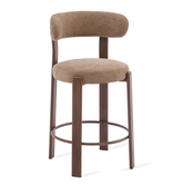 Barkruk Rose Taupe (set van 2) Livingfurn