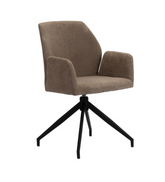 Eetkamerstoel Storm Draaibaar Bruin Pole To Pole