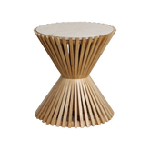 Bijzettafel Infinity Zandloper Marmer Raw Material