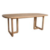 Eettafel Invierno Teakhout 200 cm Raw Materials