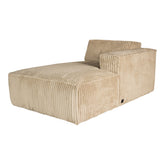 Right armrest for Animo sofa chaise longue in Texarm Beach.