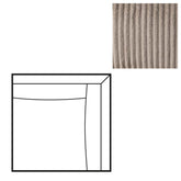 Animo sofa corner piece C90 Texarm Taupe