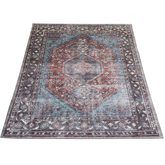 Vloerkleed Madel Rood/Blauw 160 x 230 cm