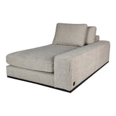 Bloque sofá chaise longue brazo derecho SIC pierna 15 Dove