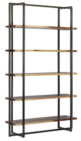 Bookrack Flare High, 5 open racks (Knock Down)