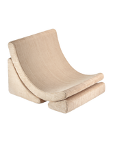 Silla de luna de azúcar moreno