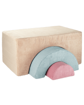 Arcoíris de azúcar moreno Juego de mesa