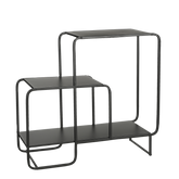 Jules Wandkast - L70 x B30 x H76 cm - Metaal - Zwart