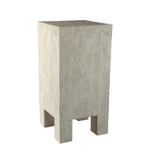 PTMD Chandar Cream MgO Rectangle Sidetable
