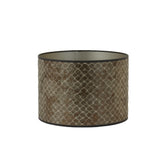 Cylinder lampshade Elodi - Bronze - 40x40x30cm