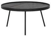 Table de café Saturnus grande NOIRE