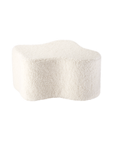 Crème Blanc Nuage Pouffe