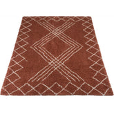 Vloerkleed Jim Terra 160 x 230 cm