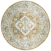 Vloerkleed Laria Brown 5 Rond - ø160 cm
