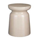 Stage Bijzettafel - H45 x Ø35 cm - Cement - Beige