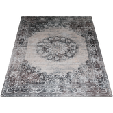 Vloerkleed Viola Antraciet 200 x 200 cm