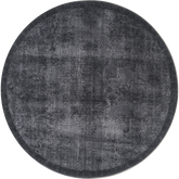 Vloerkleed Yves Rond Antraciet ø200 cm