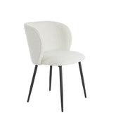 Dining chair Elyna - Cream - 56x55x79cm