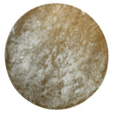 PTMD Flavia Brown Rond Vloerkleed 200cm - Handgeweven Viscose