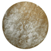 PTMD Flavia Brown Rond Vloerkleed 160cm - Handgeweven Viscose